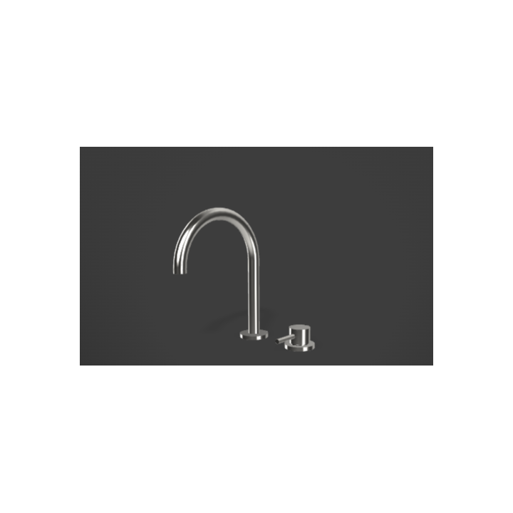 Bateria umywalkowa Graff M.E. chrom E-6116-LM41M-PC