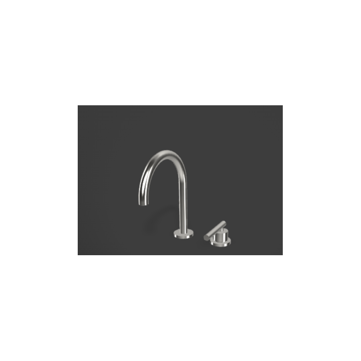 Bateria umywalkowa Graff M.E. chrom E-6116-LM62L-PC