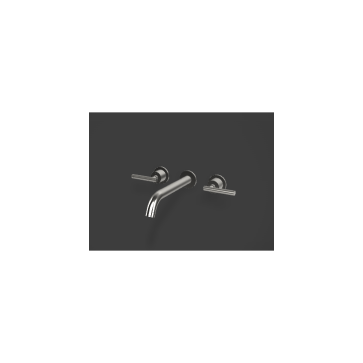 Bateria umywalkowa Graff M.E. z wylewką 23,2 chrom E-6133-LM62W-PC-T