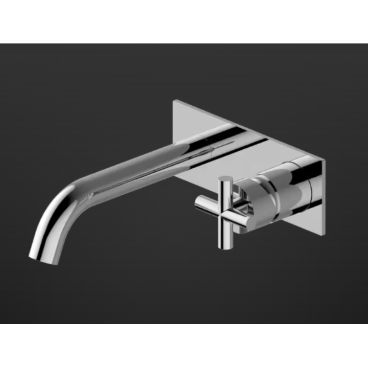 Bateria umywalkowa Graff M.E. z wylewką 19,2 cm chrom E-6140-C17MW-PC-T