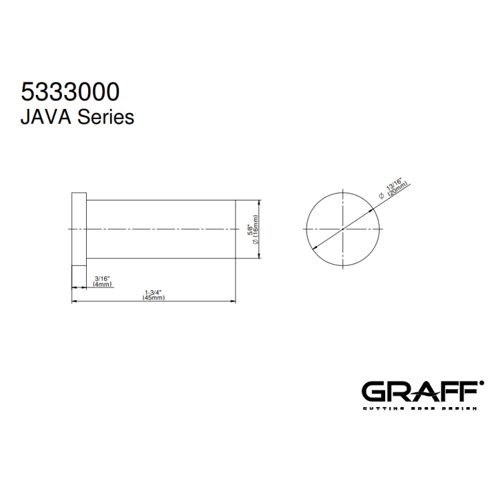 Haczyk Graff M.E. chrom E-9904-PC