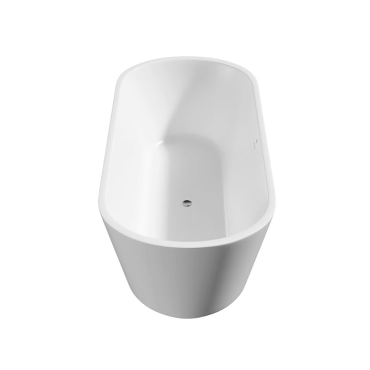 Akrylowa wanna AD naturalnie RONGBUK EVO 160 cm wolnostojąca AWW-012-160ZP