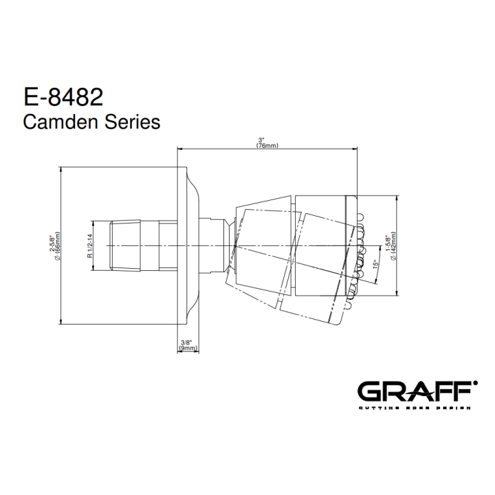 Dysza Graff Vintage chrom E-8482-PC