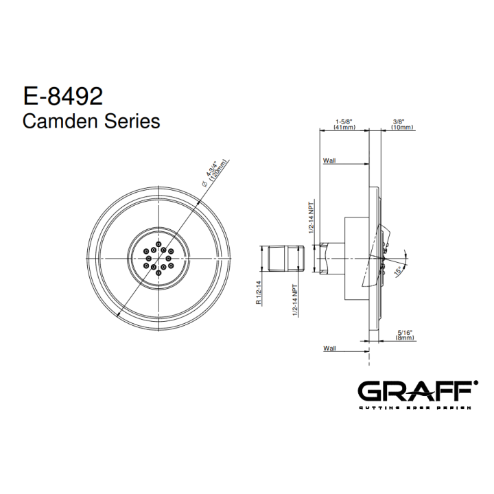 Dysza Graff Vintage chrom E-8492-PC