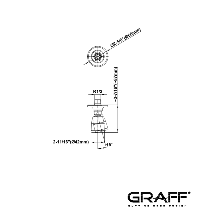 Dysza Graff Bali chrom E-8480-PC