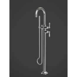 Bateria wannowa Graff Camden High-flow montowana na podłodze chrom E-6957-LM48N-PC-T