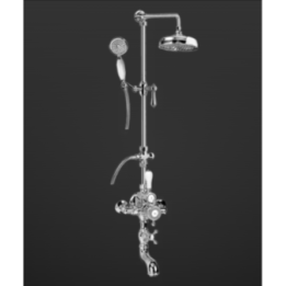Zestaw natryskowy Graff Adley termostatyczny chrom ED4.01-LM34S-PC