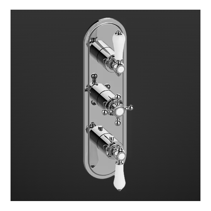 Element zewnętrzny Graff Adley do baterii natryskowej chrom E-8087-ALC1C2-PC-T