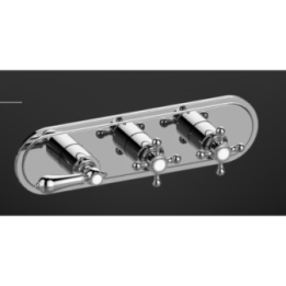 Element zewnętrzny Graff Adley do baterii natryskowej chrom Trim only E-8087H-LM34C2-PC-T
