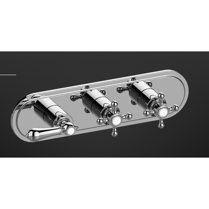 Element zewnętrzny Graff Adley do baterii natryskowej chrom Trim only E-8087H-LM34C2-PC-T