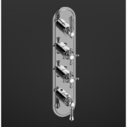 Element zewnętrzny Graff Adley do baterii natryskowej chrom Trim only E-8088-ALM15C2-PC-T