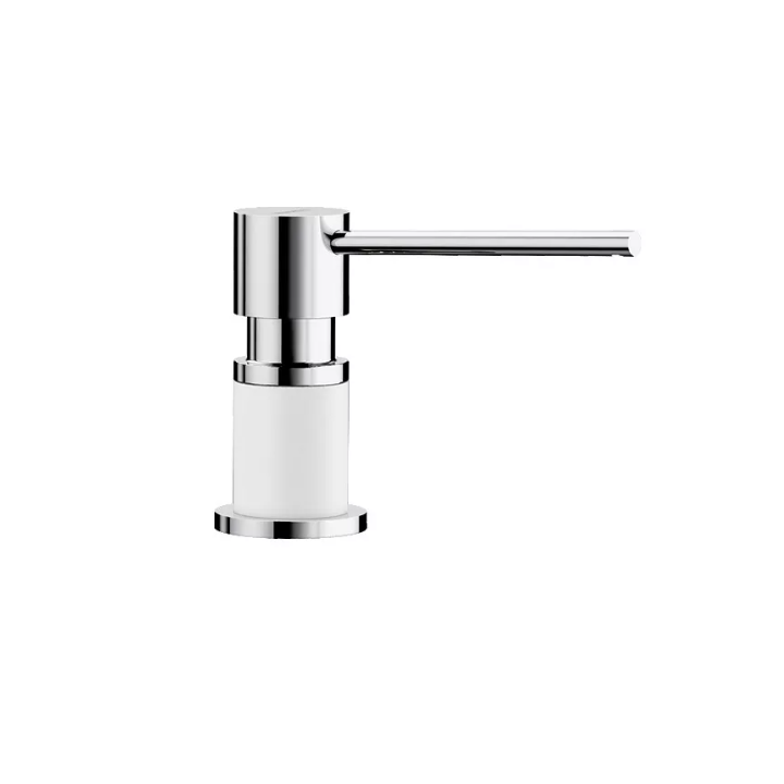Dozownik Blanco Lato Silgranit-Look biały/chrom 525814