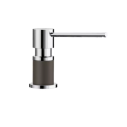 Dozownik Blanco Lato Silgranit-Look kawowy/chrom 525815