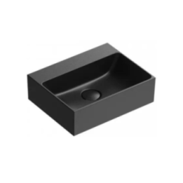 Umywalka wisząca/nablatowa Catalano Premium 40x32 cm bez otw. na baterię Nero Satinato 0220420022