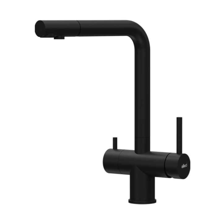 Bateria kuchenna Elleci CROSS Pure Black MOKCROBK