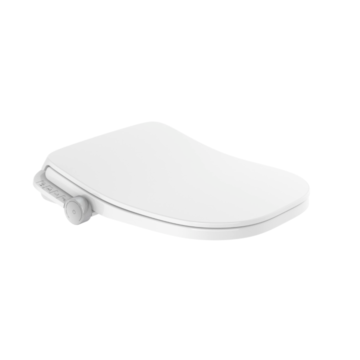 Deska WC ROCA M4 Square Compacto myjąca z funkcją bidetu biała A804057021