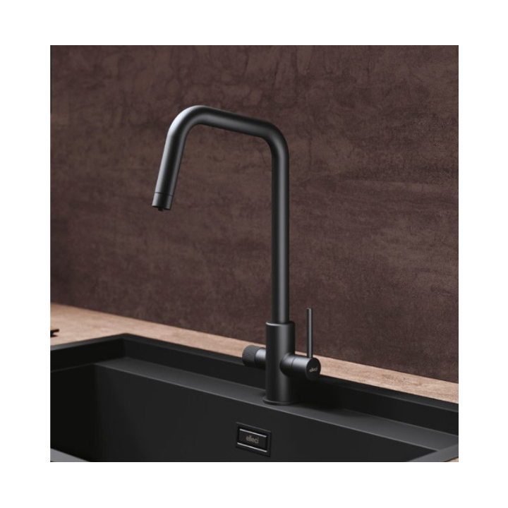 Bateria kuchenna Elleci FLAMINGO Pure Black MOKFLMBK