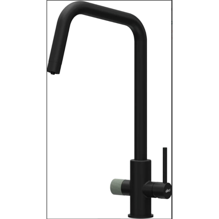 Bateria kuchenna Elleci FLAMINGO Pure K82 Black/Sage Green MOKFLMBK82