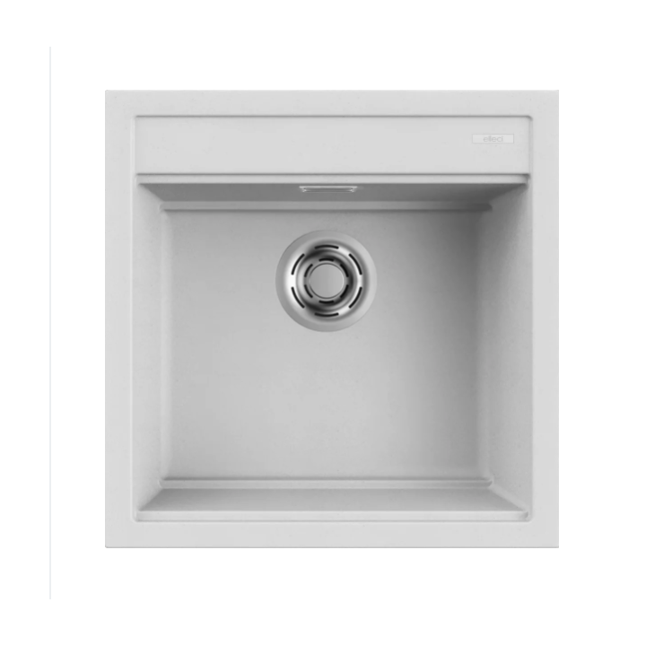 Zlewozmywak Elleci BEST 104, 510 x 510mm G68 Bianco LGB10468