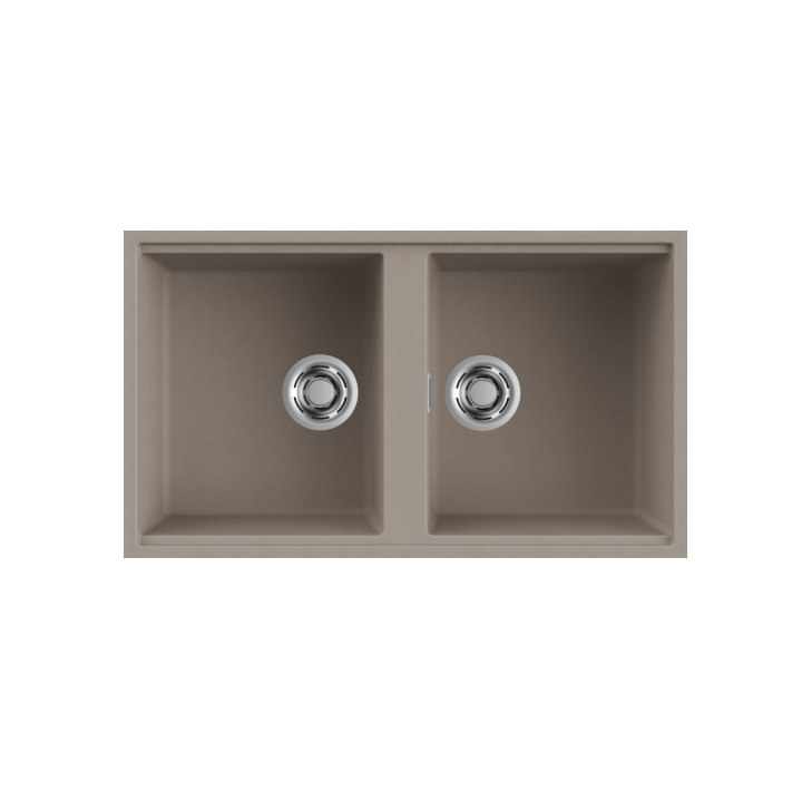 Zlewozmywak Elleci BEST 450 podwieszany G43 Tortora LGB45043BSO