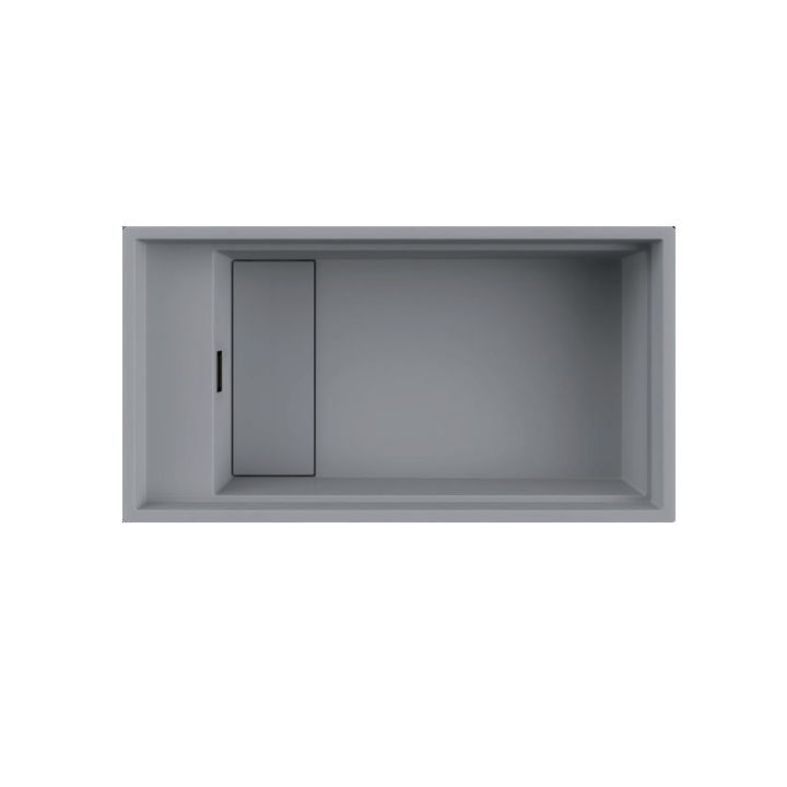 Zlewozmywak Elleci DIALOGO 360 K97 Light Grey LKD36097BKM