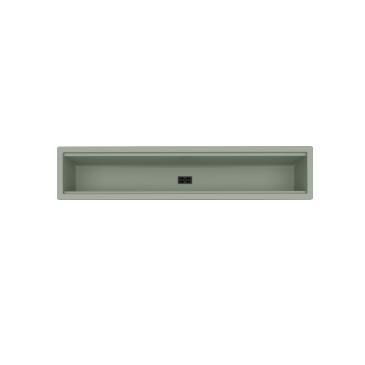 Zlewozmywak Elleci DIALOGO CANALE K82 Sage Green LKDC8682