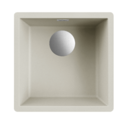Zlewozmywak Elleci DYNAMO 102 456x456mm G39 Bianco Soft LGZ10239FIXCI