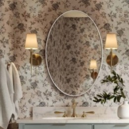 LUSTRO SCANDI SLIM OWALNE BIAŁE 60x90cm GieraDesign SCO/SL/W/60x90