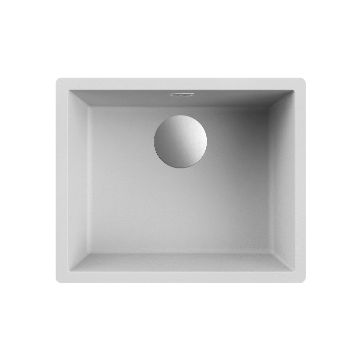 Zlewozmywak Elleci DYNAMO 105 556x456mm G68 Bianco LGZ10568FIXCI