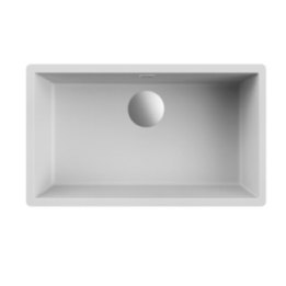 Zlewozmywak Elleci DYNAMO 130 756x456mm G68 Bianco LGZ13068FIXCI
