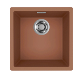Zlewozmywak Elleci ZEN 102 456x456mm K83 Clay LKZ10282BKM