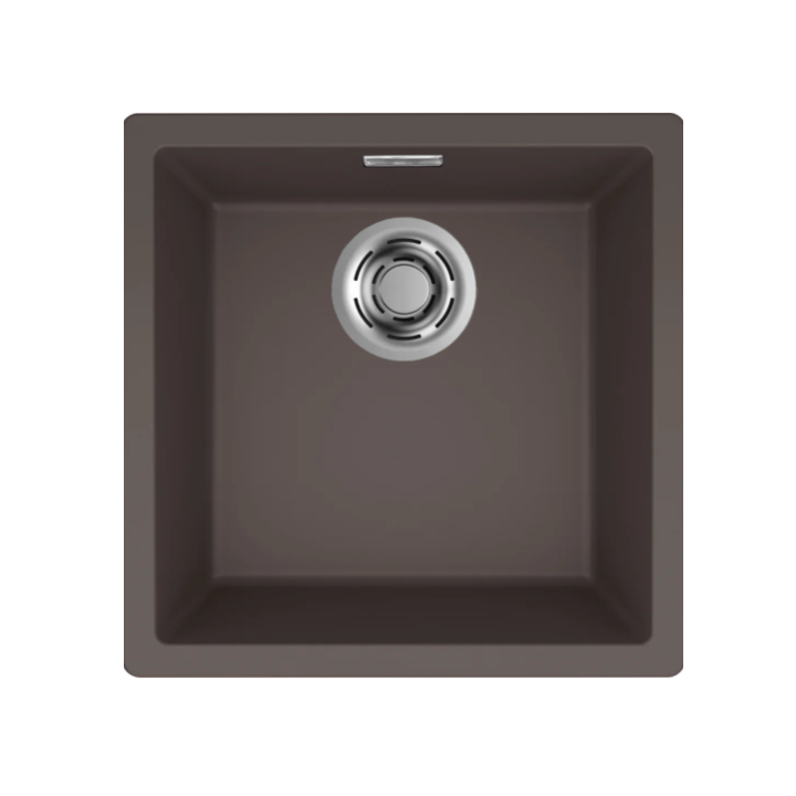Zlewozmywak Elleci ZEN 102 456x456mm K87 Cocoa LKZ10287BKM