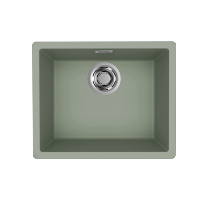 Zlewozmywak Elleci ZEN 105 556x456mm K82 Sage Green LKZ10582BKM