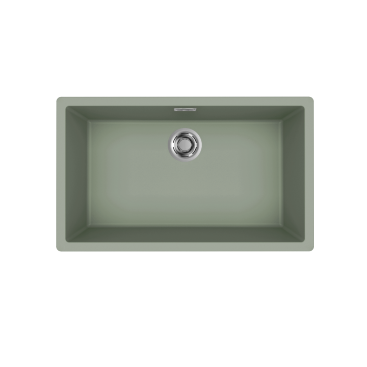 Zlewozmywak Elleci ZEN 130 756x456mm K82 Sage Green LKZ13082BKM
