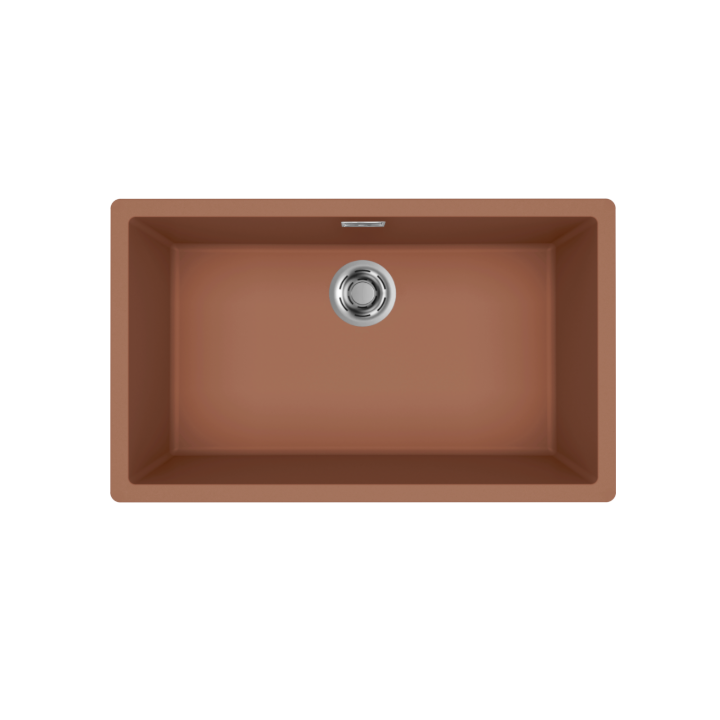 Zlewozmywak Elleci ZEN 130 756x456mm K83 Clay LKZ13083BKM