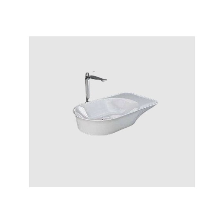 VALET Umywalka nablatowa 64 x 36 cm owalna VALCT6400AWHA RAK CERAMIC
