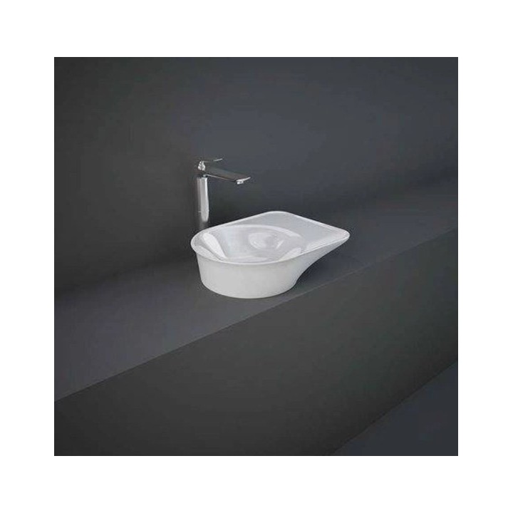 VALET Umywalka nablatowa 48 x 36 cm owalna bez otworu VALCT4800AWHA RAK CERAMIC