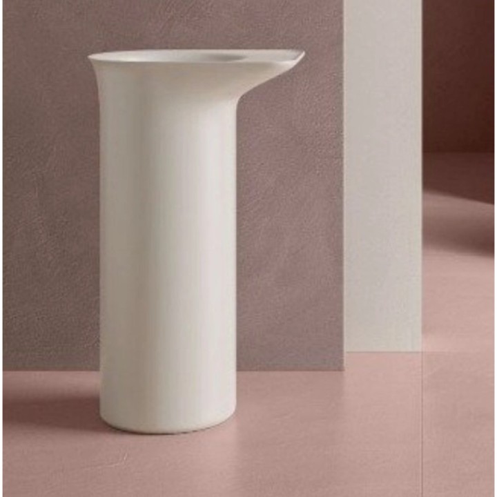 VALET Umywalka wolnostojąca 53x39,5x90 cm Blat P odpływ do podłogi biały mat VALFS5300500A RAK CERAMIC