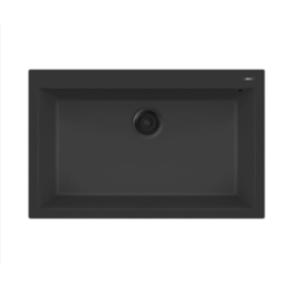 Zlewozmywak Elleci QUADRA 130 790x500mm G40 Tutto Nero LGQ13040A66