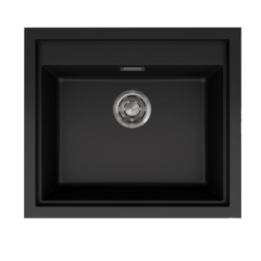 Zlewozmywak Elleci SINTESI 105 570x500mm K86 Black LKS10586