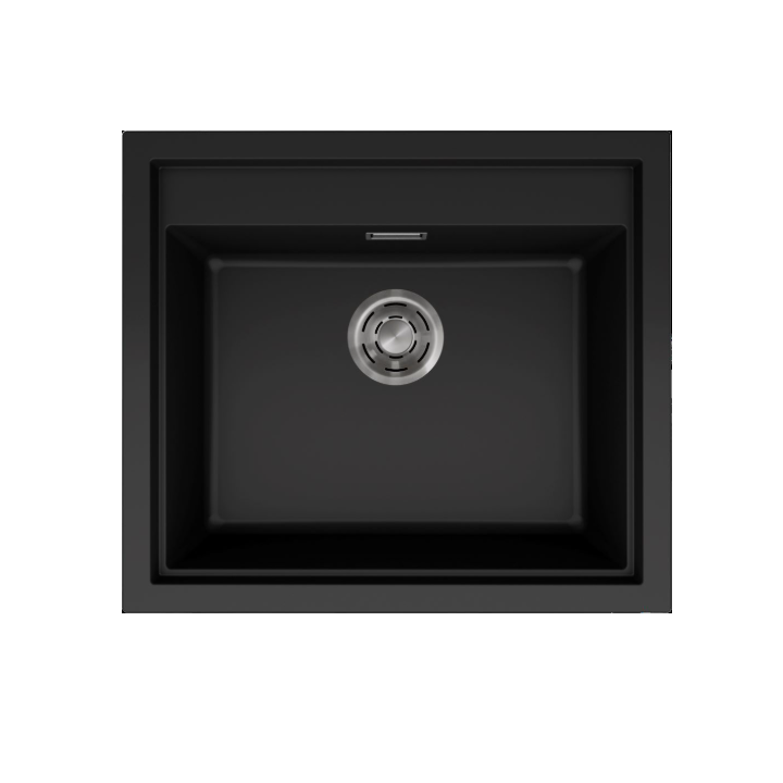 Zlewozmywak Elleci SINTESI 105 570x500mm K86 Black LKS10586