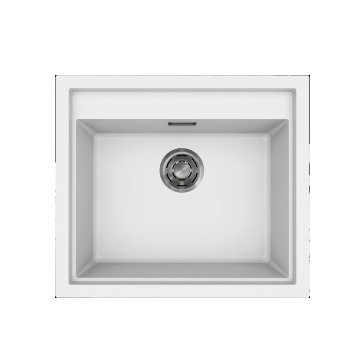 Zlewozmywak Elleci SINTESI 105 570x500mm K96 White LKS10596