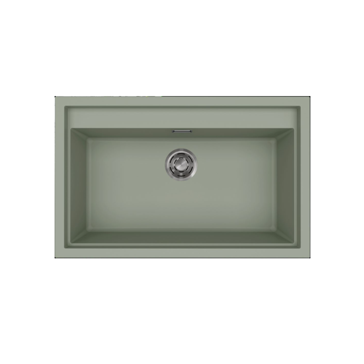 Zlewozmywak Elleci SINTESI 130 790x500mm K82 Sage Green LKS13082