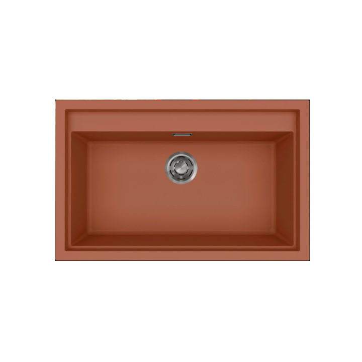 Zlewozmywak Elleci SINTESI 130 790x500mm K83 Clay LKS13083