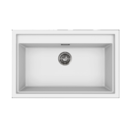 Zlewozmywak Elleci SINTESI 130 790x500mm K96 White LKS13096
