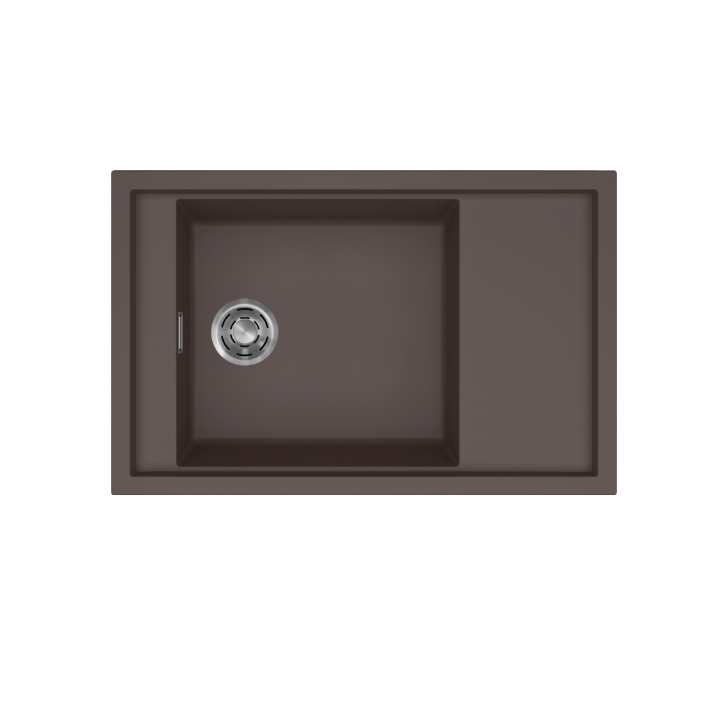 Zlewozmywak Elleci SINTESI 305 780x500mm K87 Cocoa LKS30587