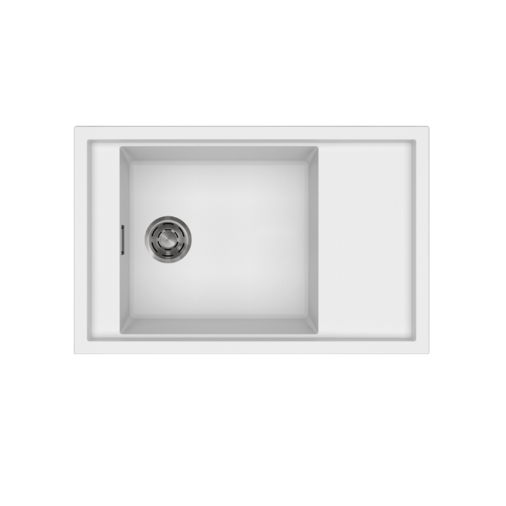 Zlewozmywak Elleci SINTESI 305 780x500mm K96 White LKS30596