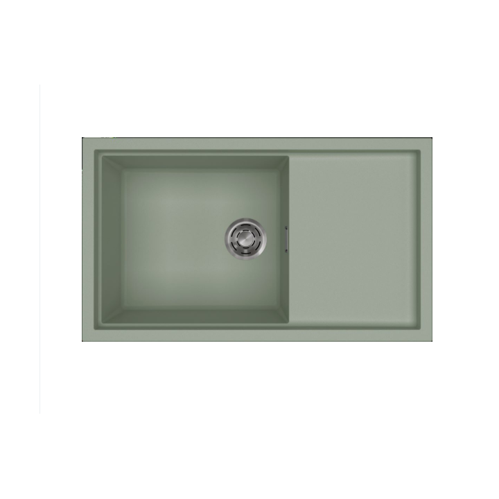 Zlewozmywak Elleci SINTESI 410 860x500mm K82 Sage Green LKS41082