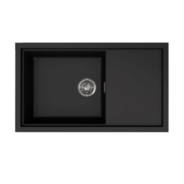 Zlewozmywak Elleci SINTESI 410 860x500mm K86 Black LKS41086