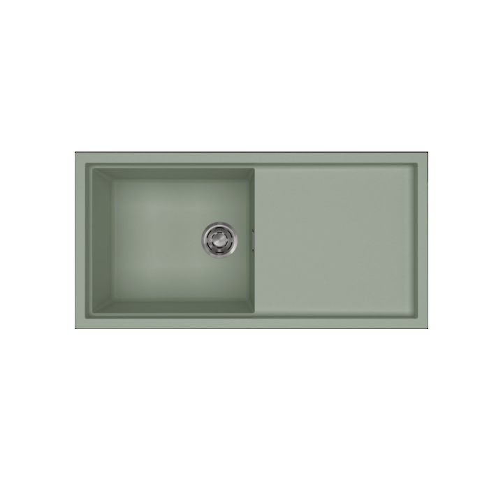 Zlewozmywak Elleci SINTESI 480 1000x500mm K82 Sage Green LKS48082